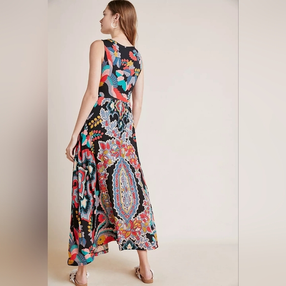 💘 Anthropologie Maeve Camilla Boho Maxi Dress - Picture 3 of 10